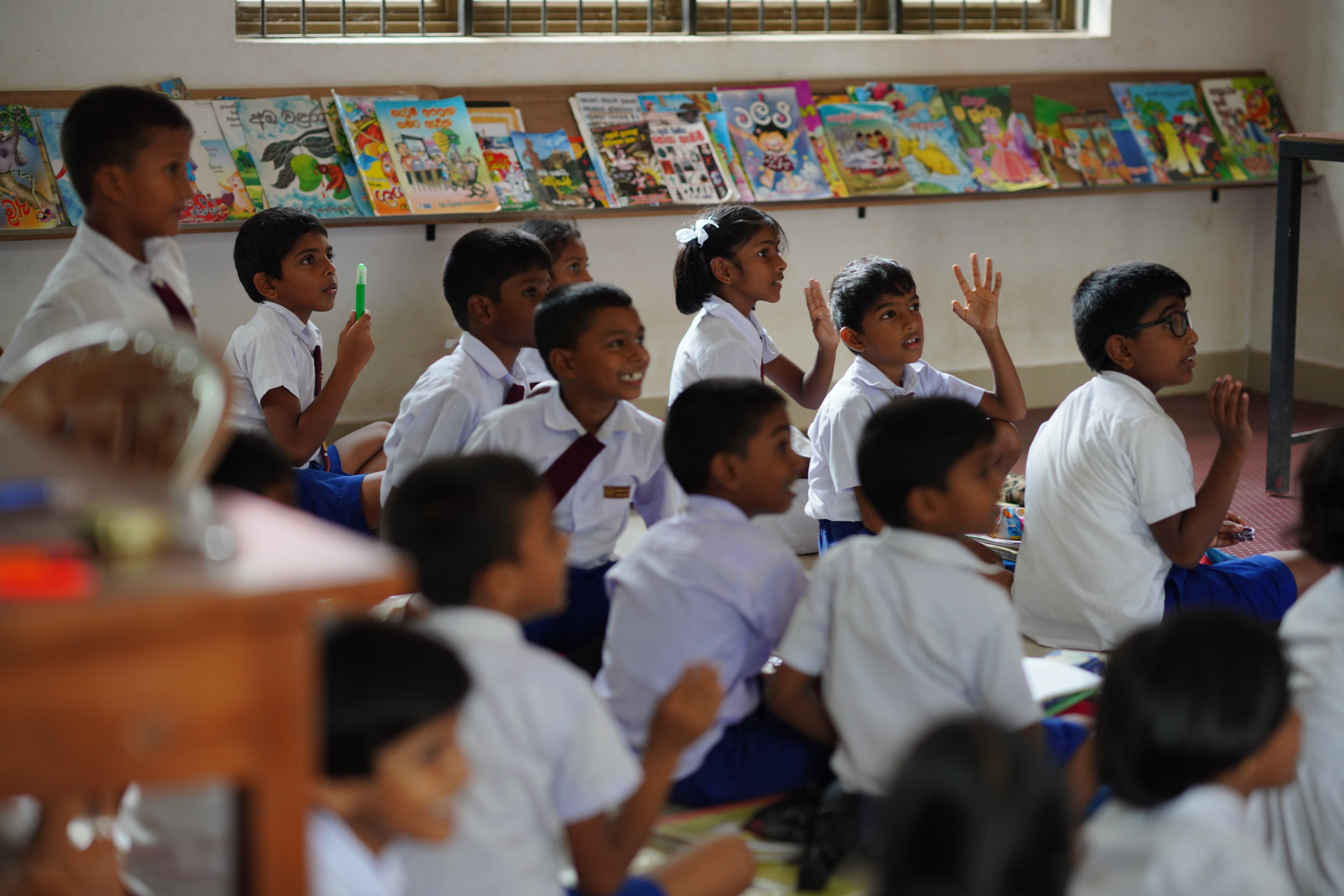 School classroom development in Sri Lanka