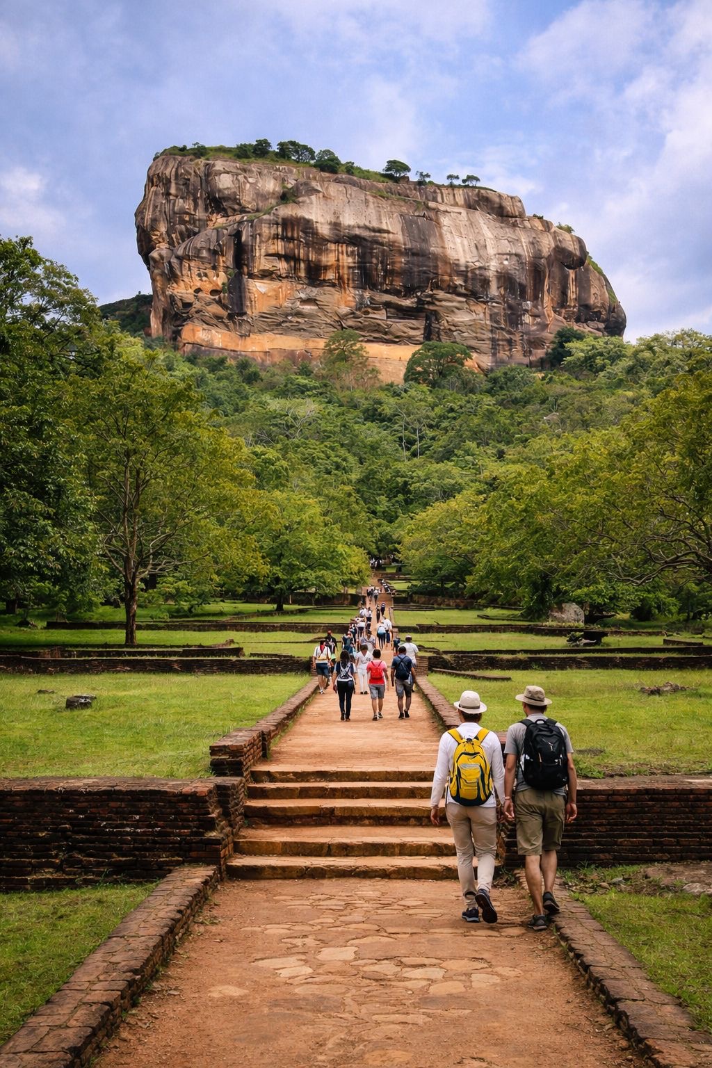 Sigiriya Citadel rock fortress